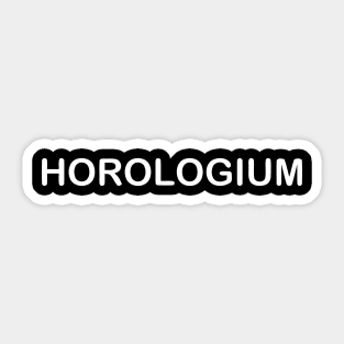 HOROLOGIUM Sticker